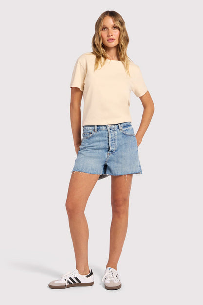 Vintage Cotton Everyday T-Shirt | Bone