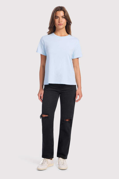 Vintage Cotton Everyday T-Shirt | Cloud