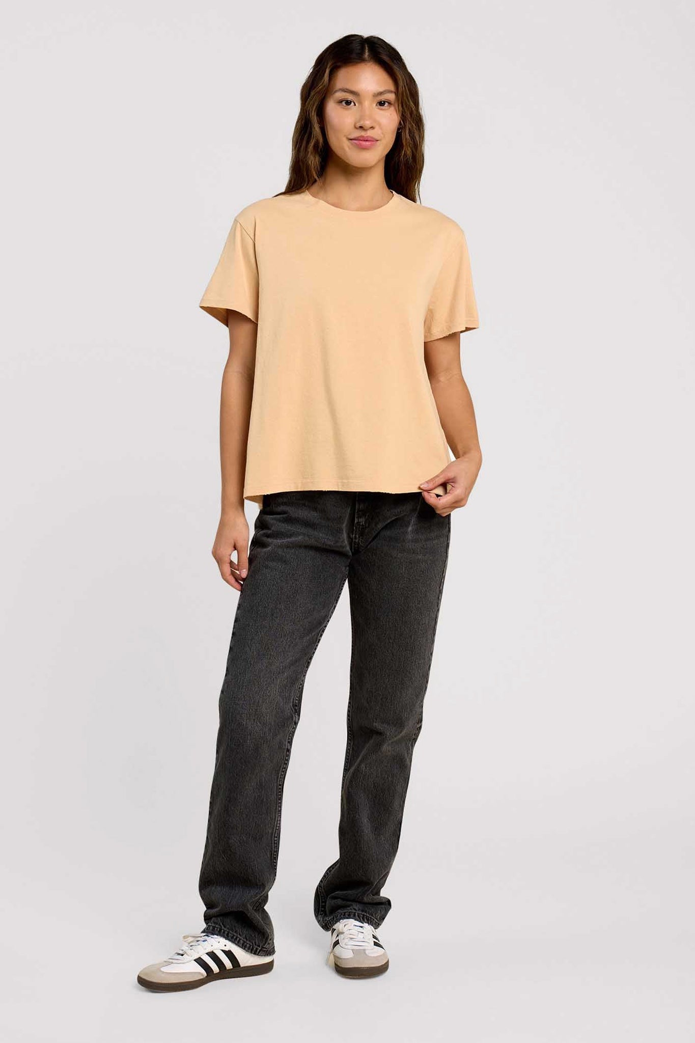 Vintage Cotton Everyday T-Shirt | Oat