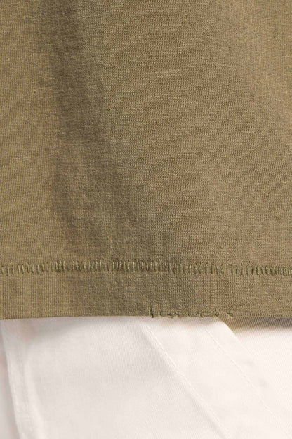 Vintage Cotton Everyday T-Shirt | Olive