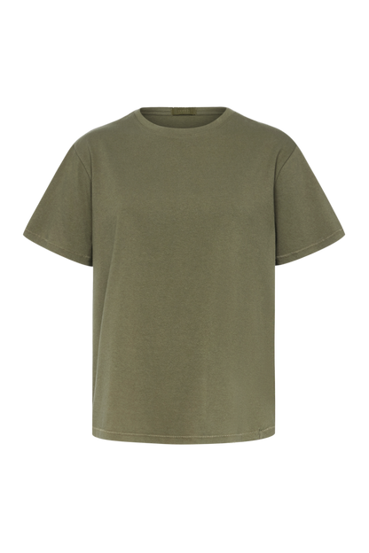 Vintage Cotton Everyday T-Shirt | Olive