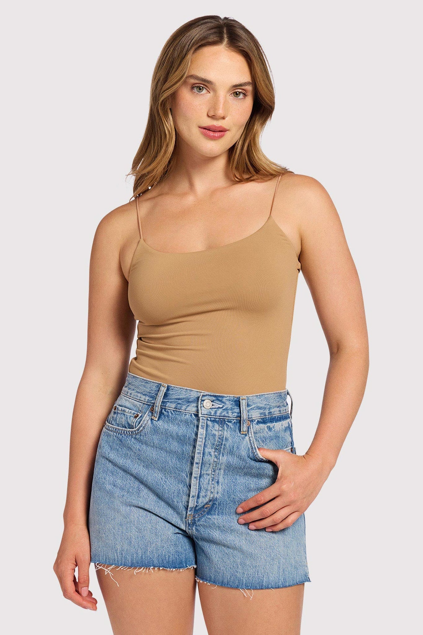 Cami Bodysuit | Cinnamon