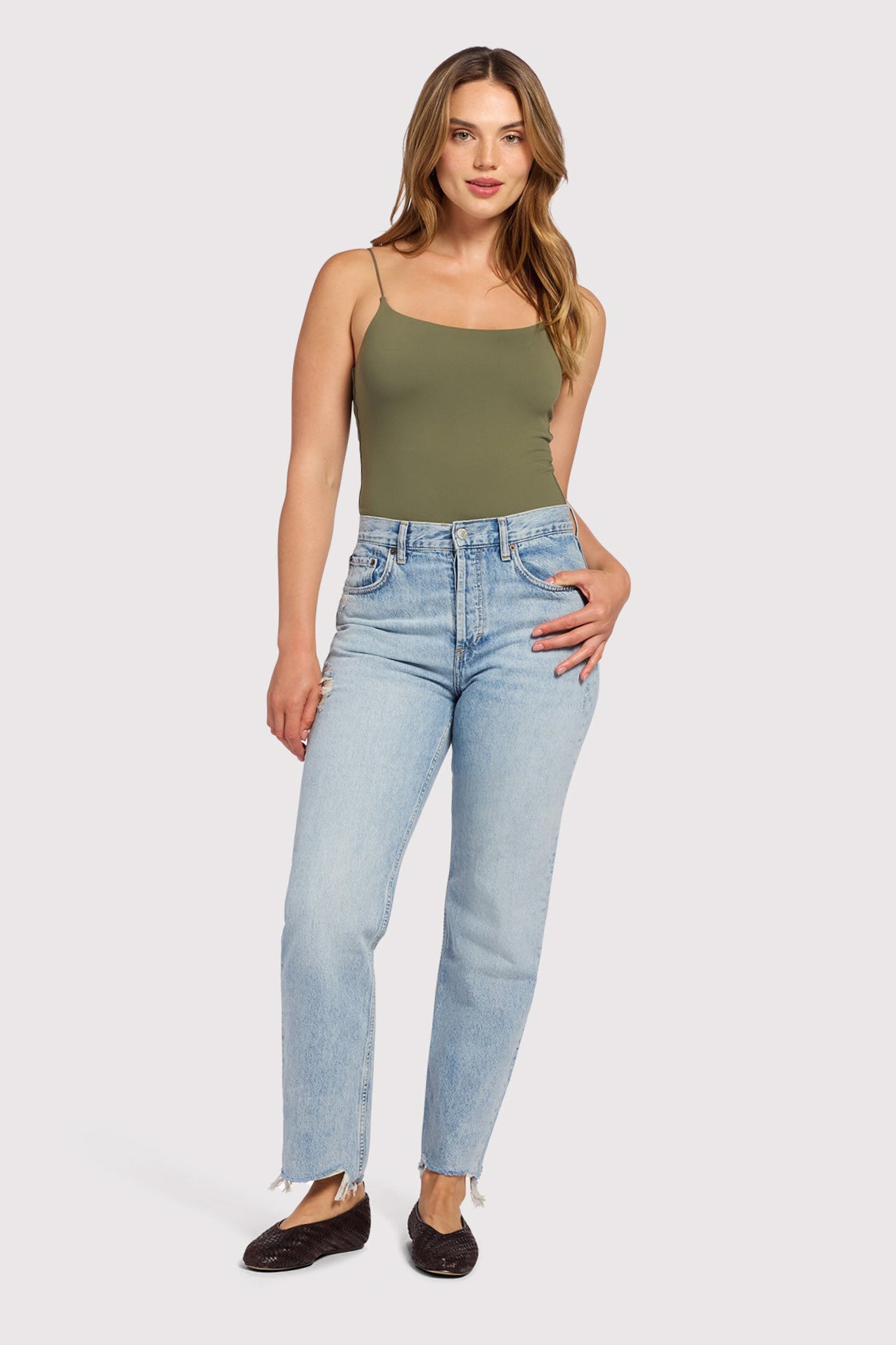 Cami Bodysuit | Olive