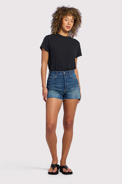Soft Cotton Everyday T-Shirt Bodysuit | Black