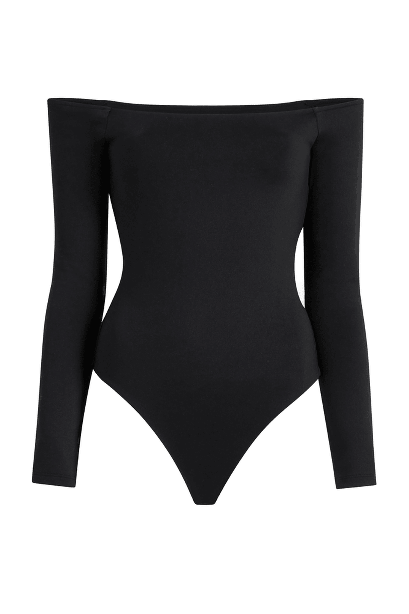 Off The Shoulder Bodysuit | Black