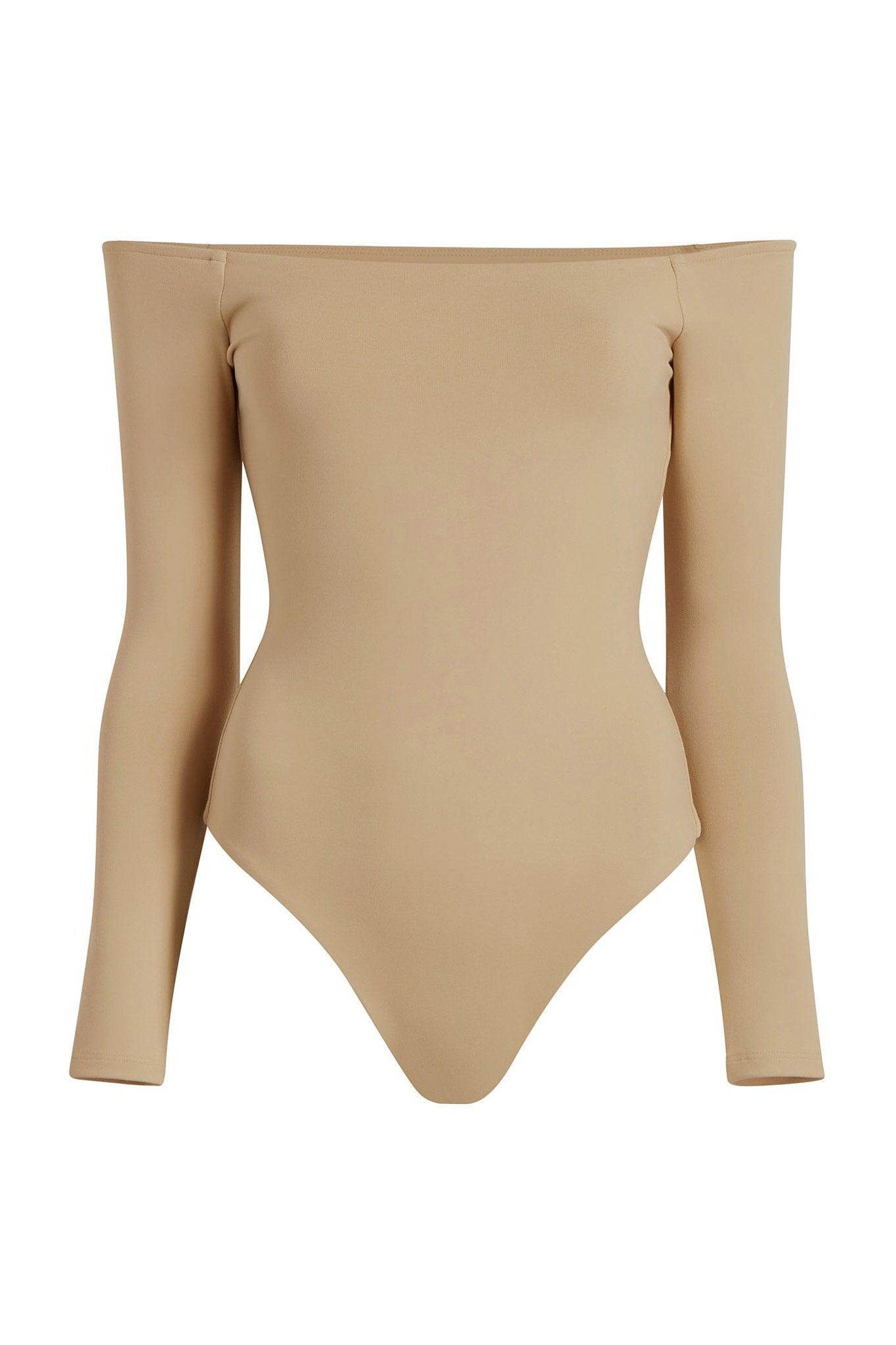 Off The Shoulder Bodysuit | Oat