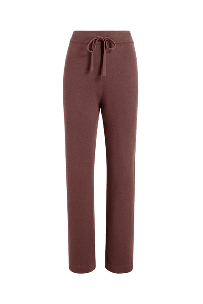 Luxe Knit Wide Leg Pant | Coffee