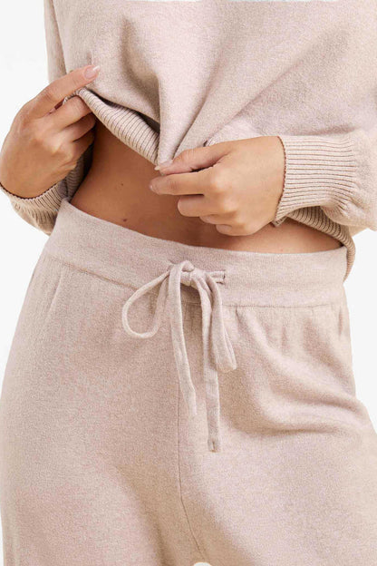 Luxe Knit Wide Leg Pant | Doe