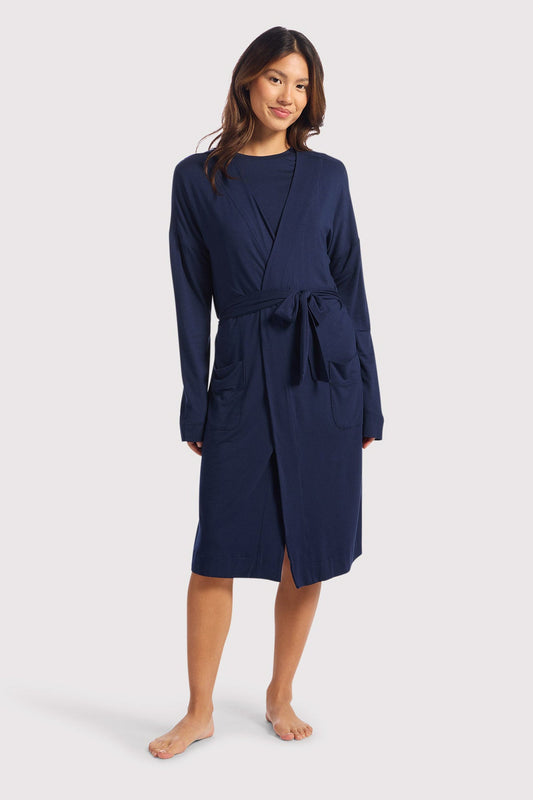 Lounge Robe | Navy