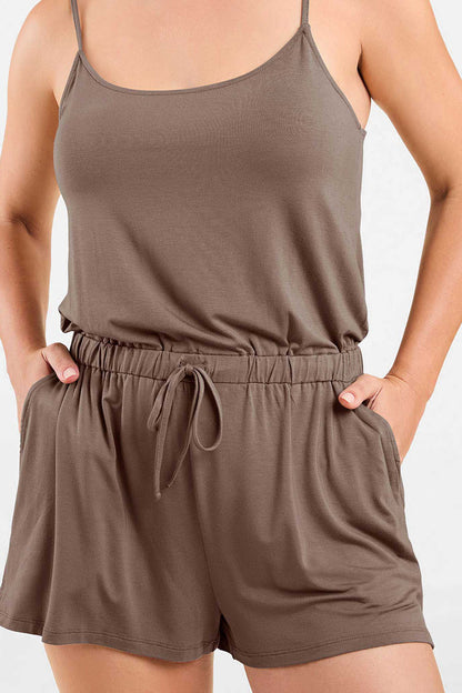 Sleep Romper | Mocha