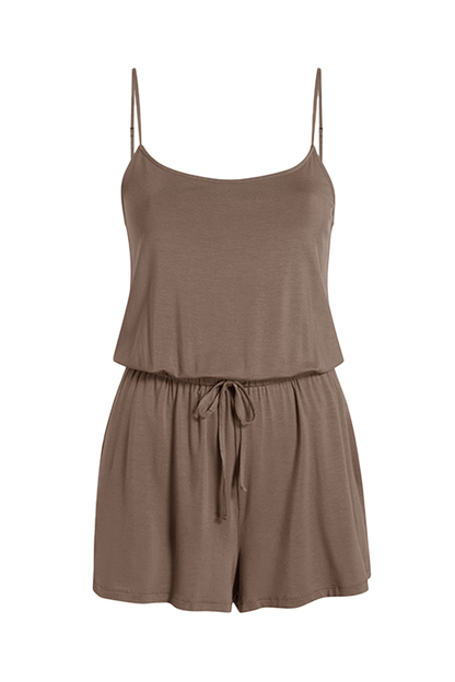 Sleep Romper | Mocha