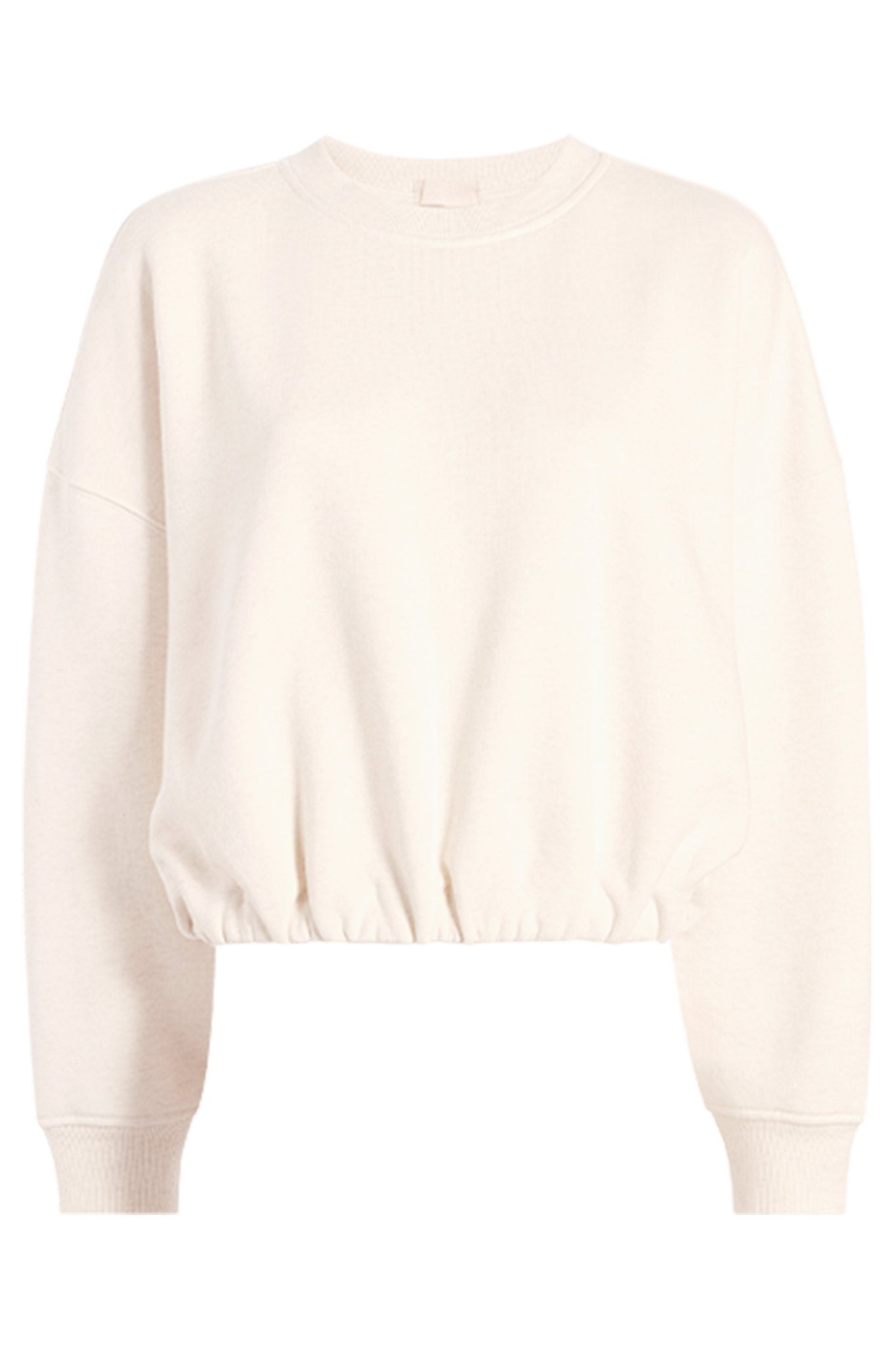Vintage Fleece Cinch Waist Sweatshirt | Heather Bone