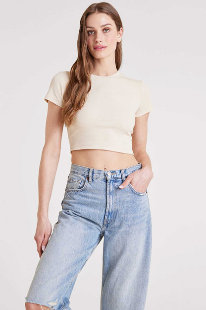 Baby Tee | Bone