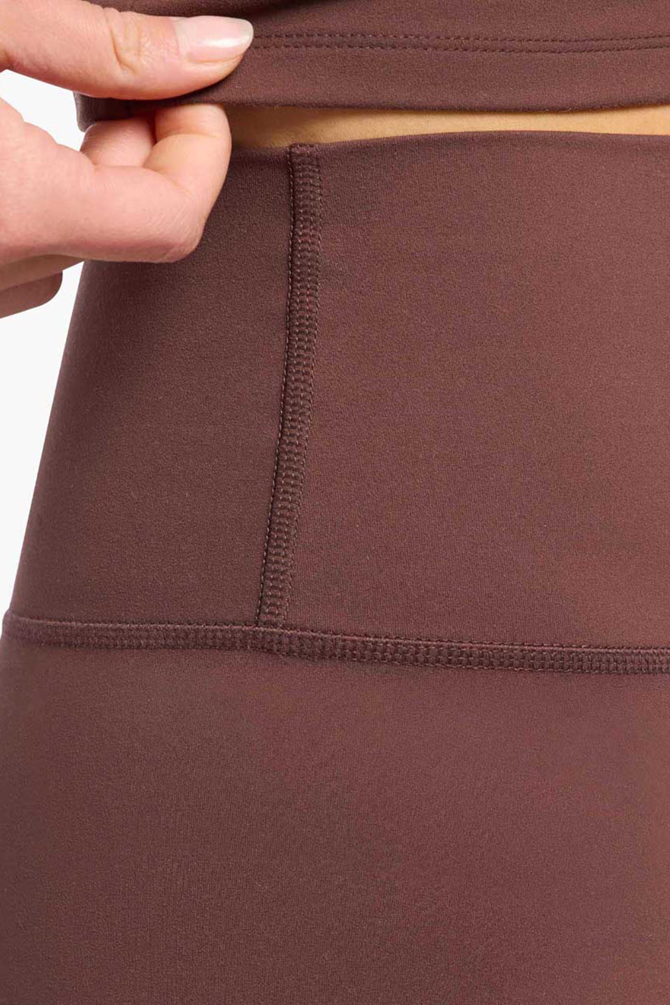 High-Waist Elevate Legging | Coffee