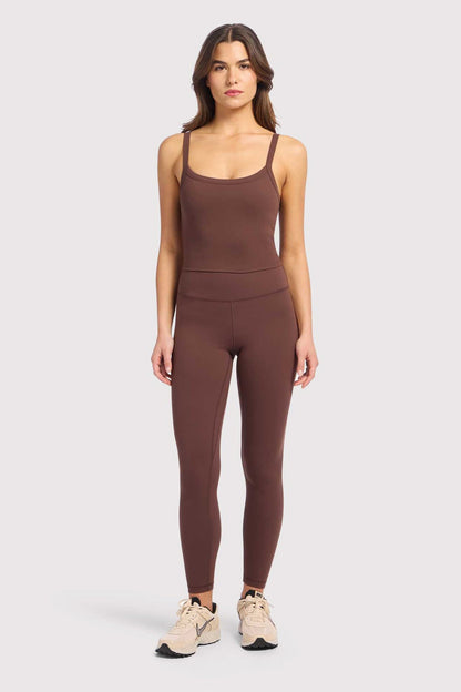 High-Waist Elevate Legging | Coffee