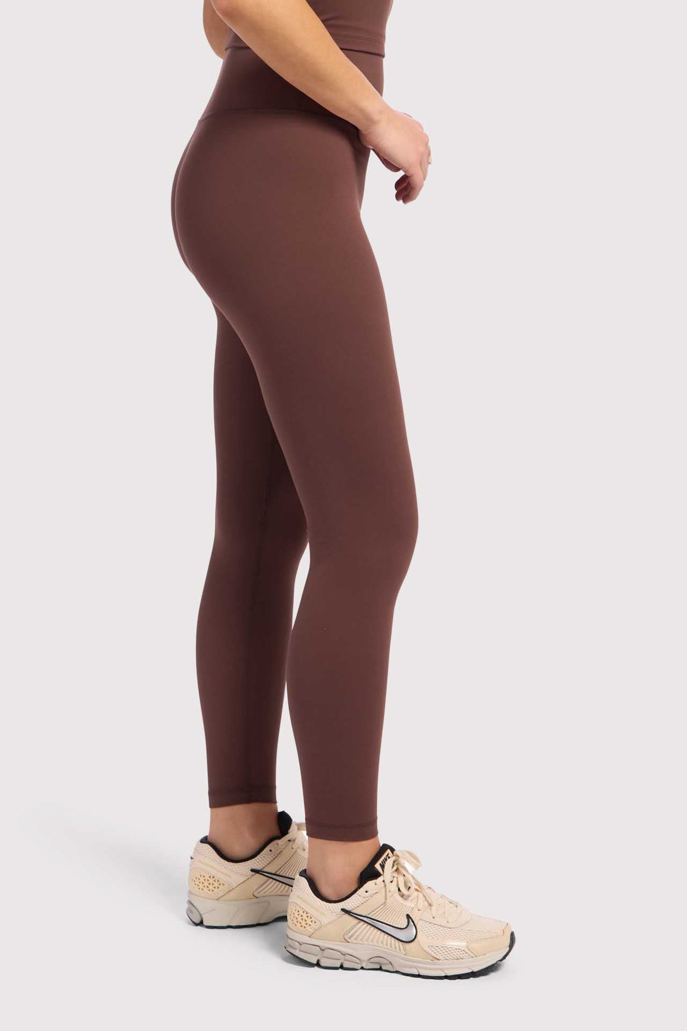 High-Waist Elevate Legging | Coffee