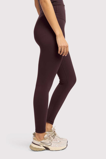 High-Waist Elevate Legging | Eggplant