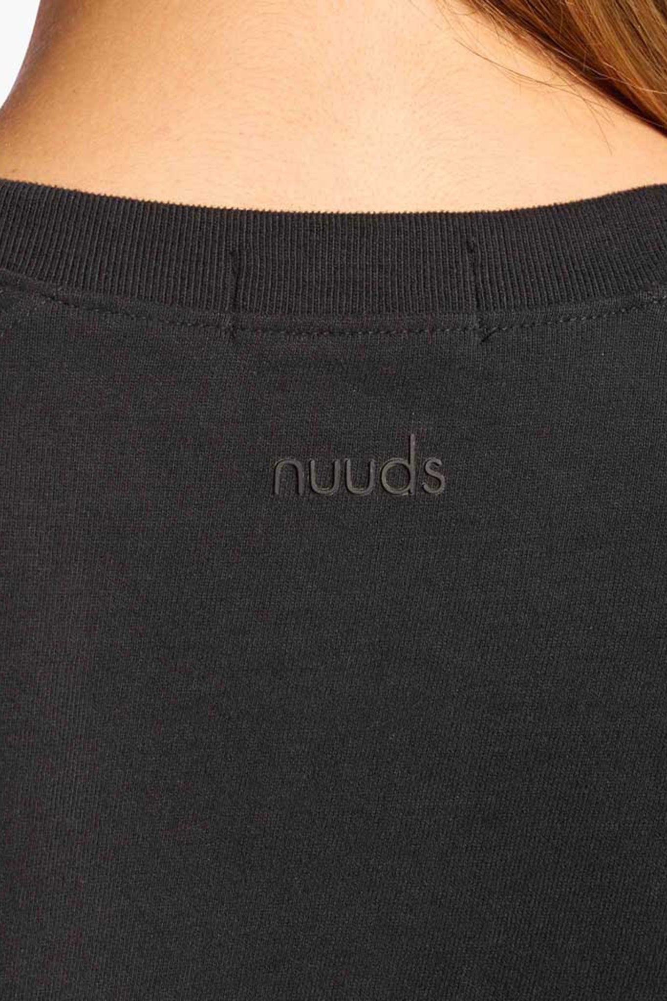 Steady Seamed Tee | Black