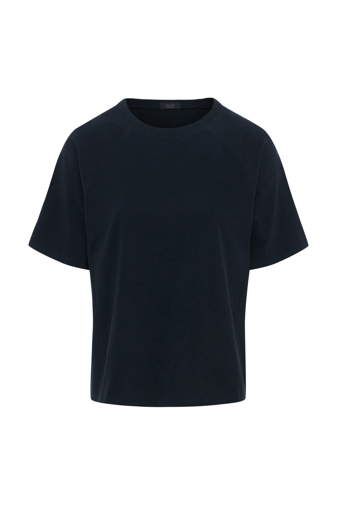 Steady Seamed Tee | Black