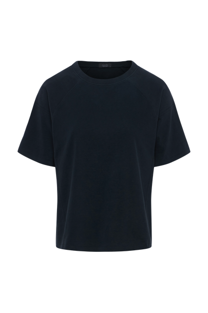 Steady Seamed Tee | Black