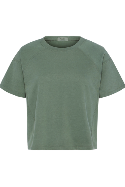Steady Seamed Tee | Agave
