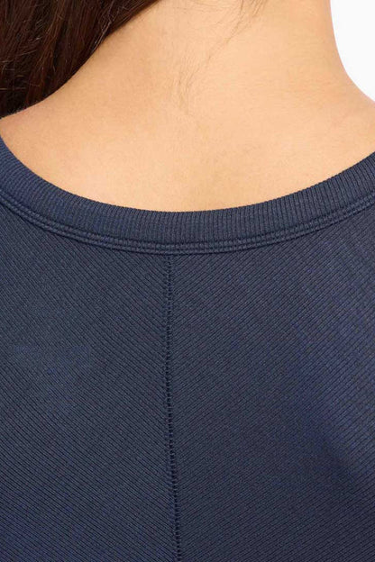 Slinky Rib Racer Tank | Navy