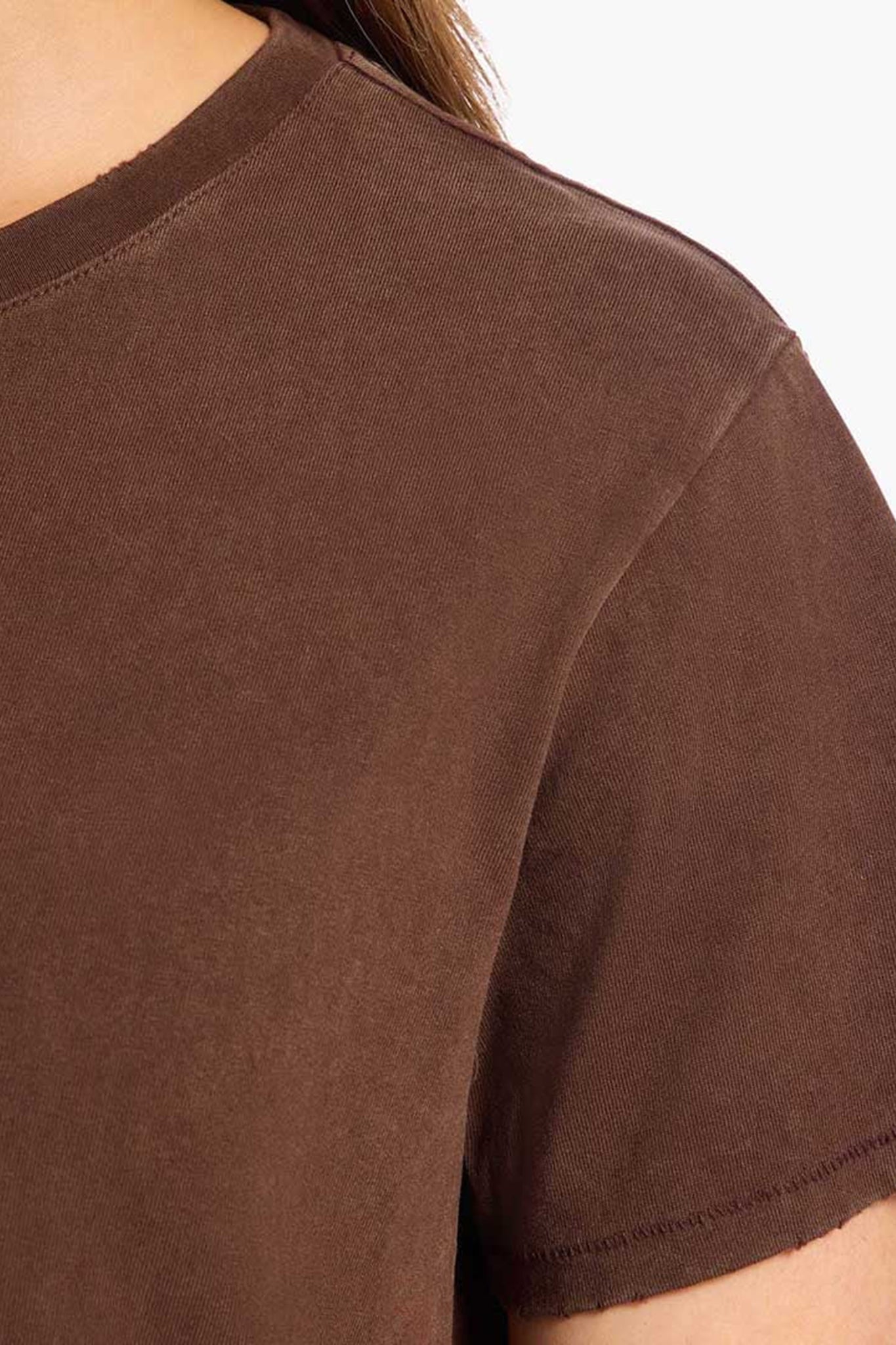 Vintage Cotton Everyday T-Shirt | Washed Coffee