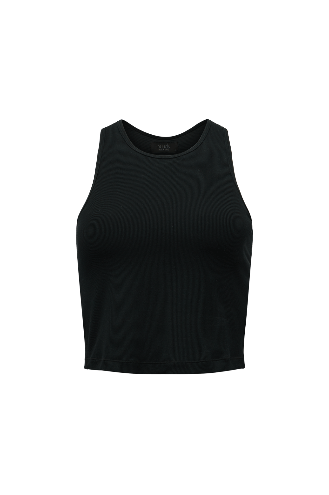 Sporty Rib Racer Tank | Black