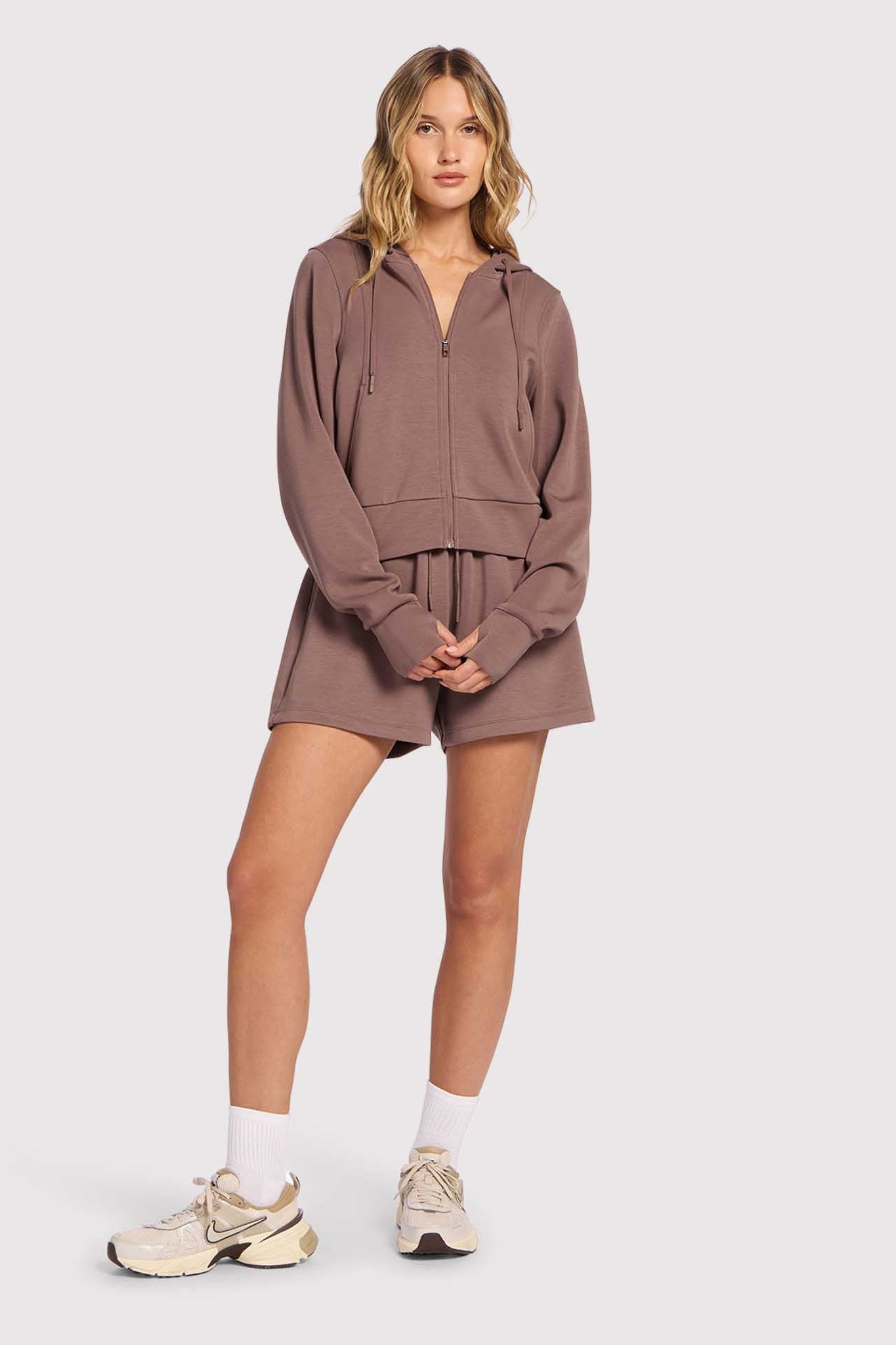 Soft Motion Zip Hoodie | Malt