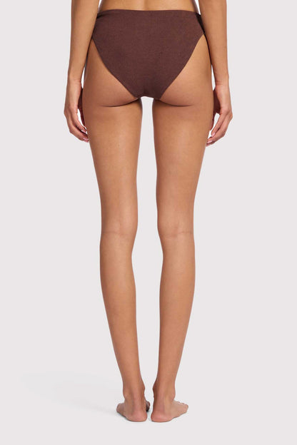 Low Waist Bikini Bottom | Coffee