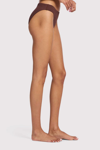 Low Waist Bikini Bottom | Coffee