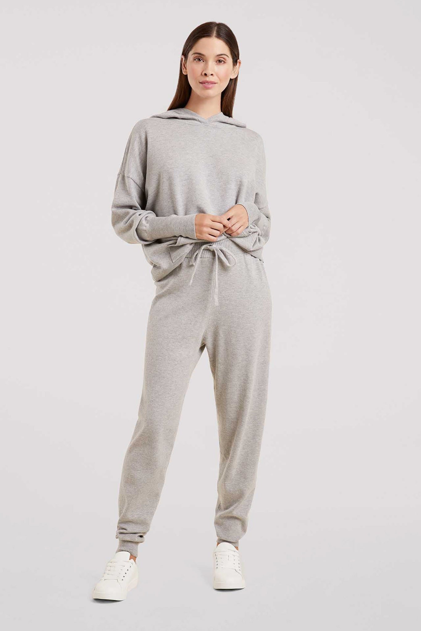 Luxe Knit Jogger | Heather Grey