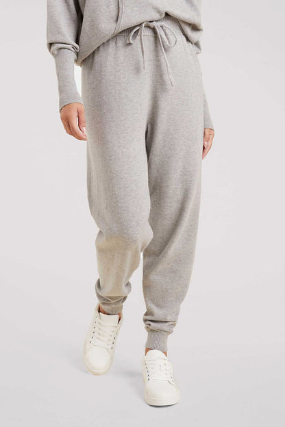 Luxe Knit Jogger | Heather Grey