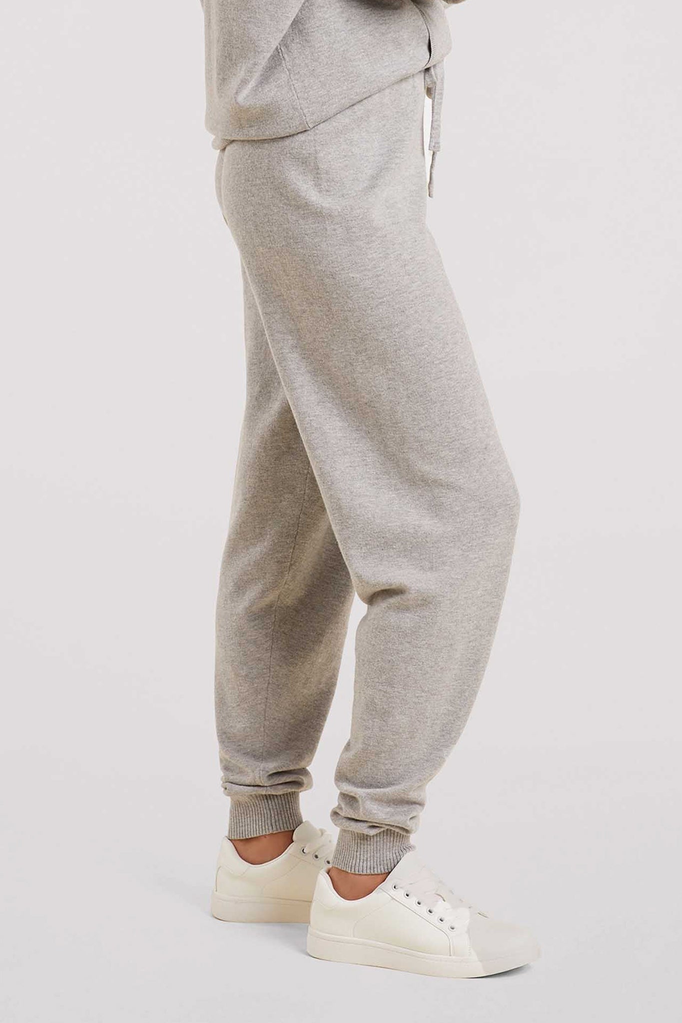 Luxe Knit Jogger | Heather Grey