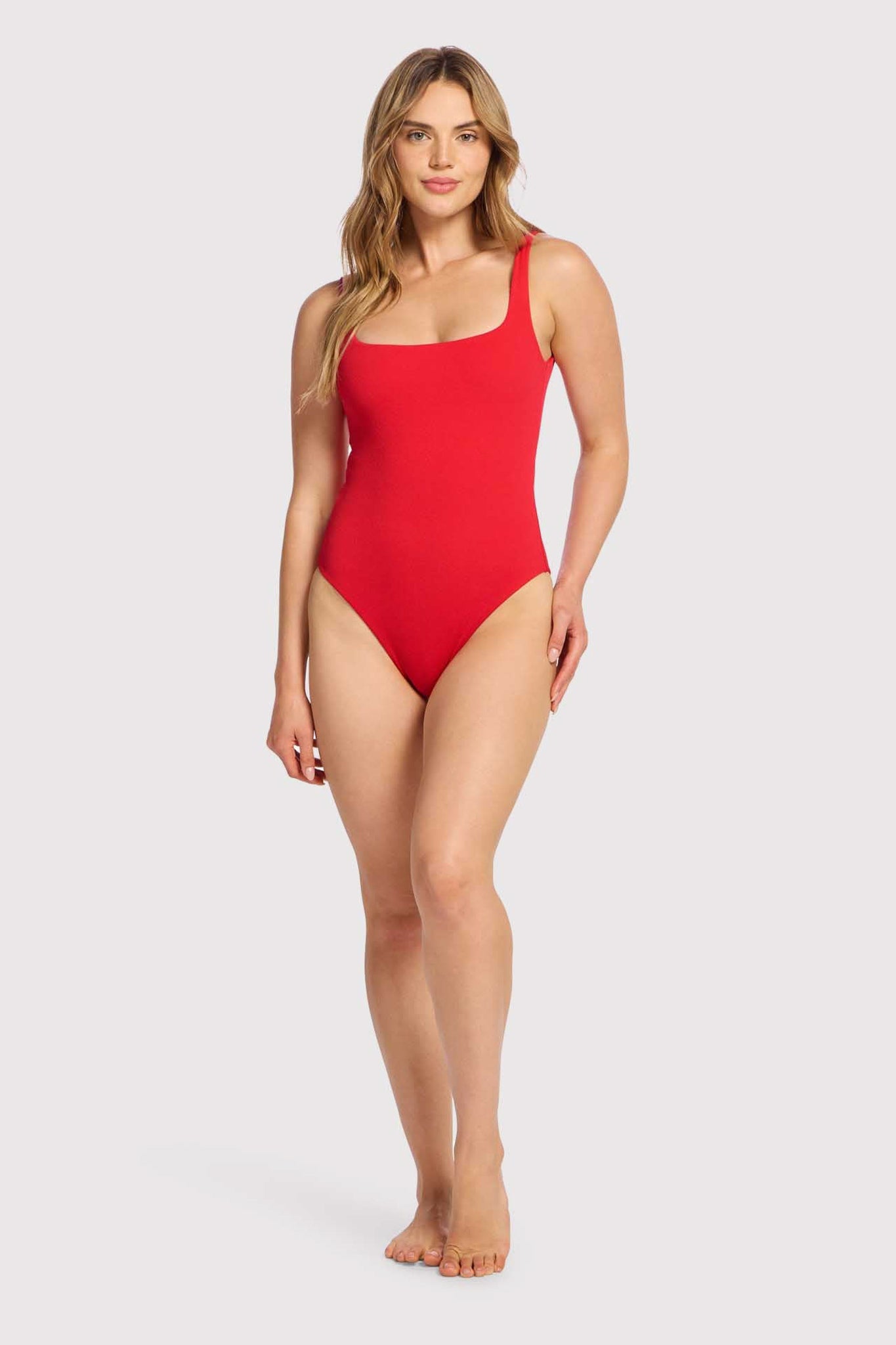 Square Neck One Piece