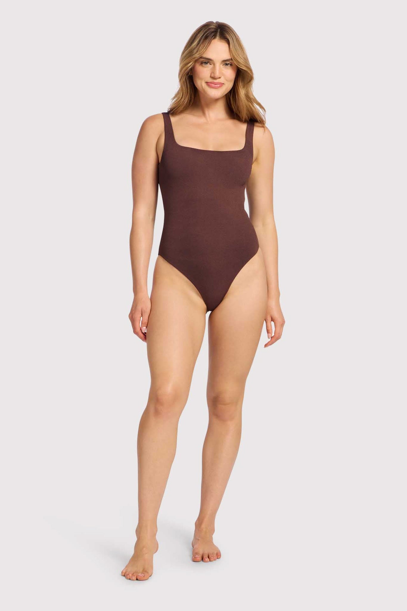 Square Neck One Piece
