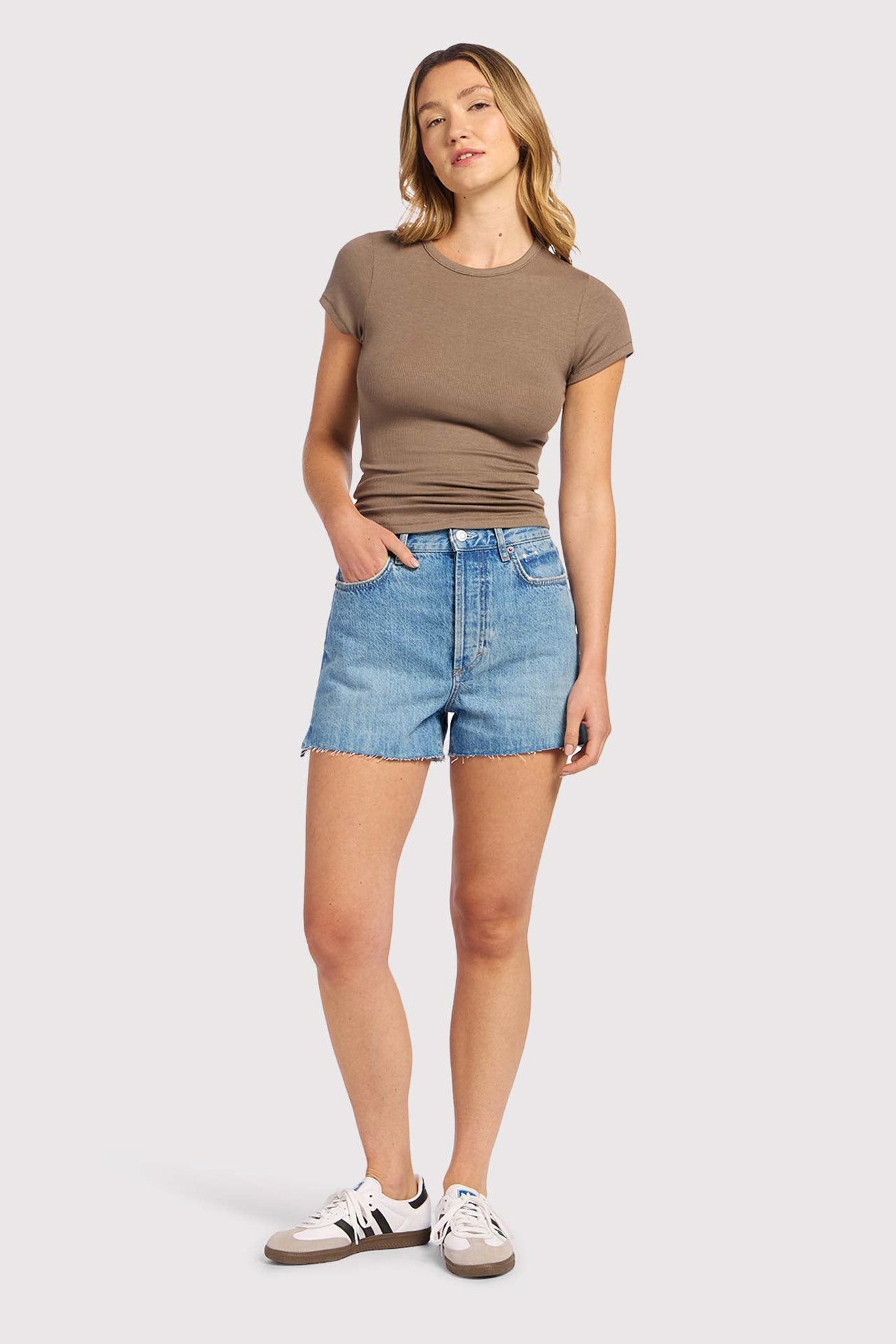 3" A-Line Vintage Cut-Off Short | Addison
