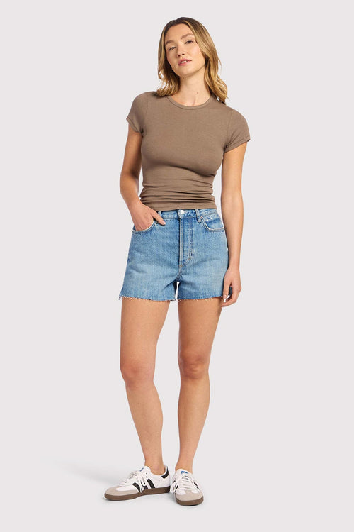 3" A-Line Vintage Cut-Off Short | Addison