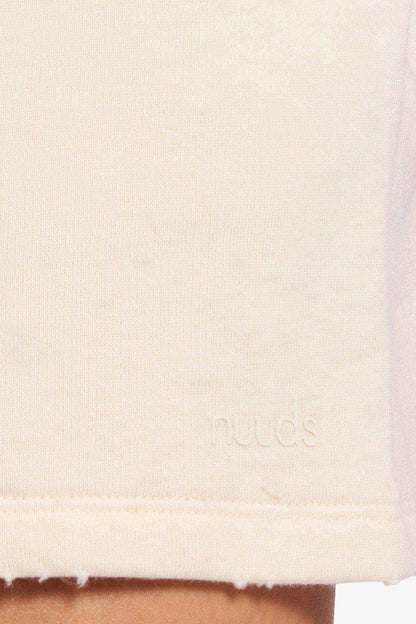 Vintage Fleece Short | Heather Bone