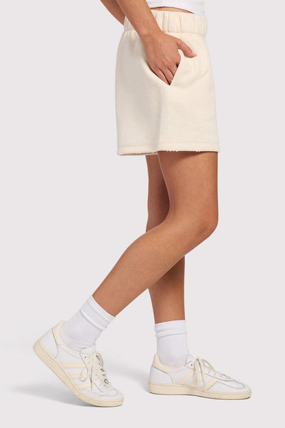 Vintage Fleece Short | Heather Bone