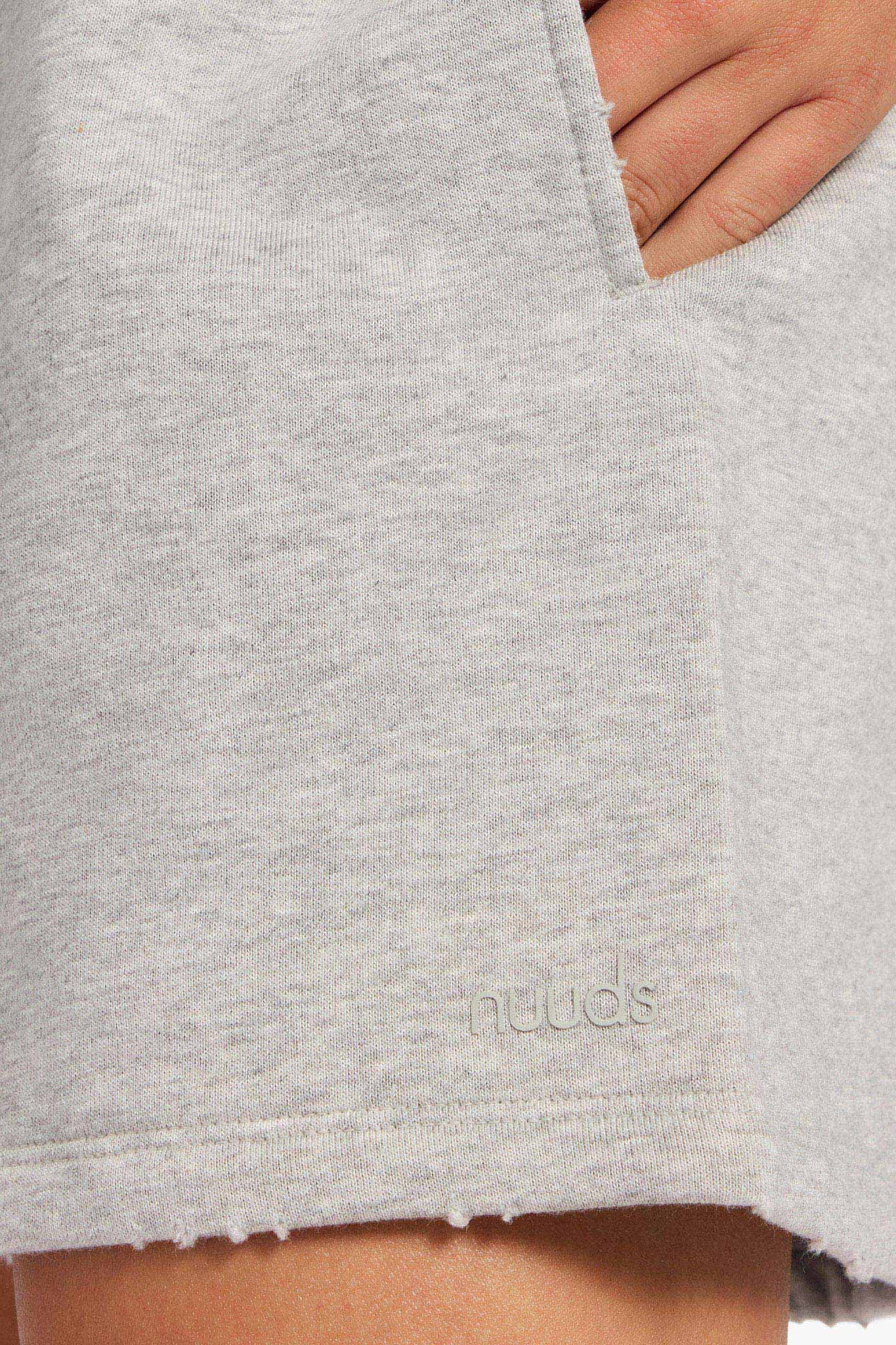 Vintage Fleece Short | Heather Grey