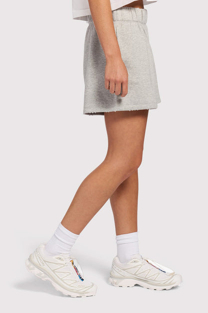 Vintage Fleece Short | Heather Grey