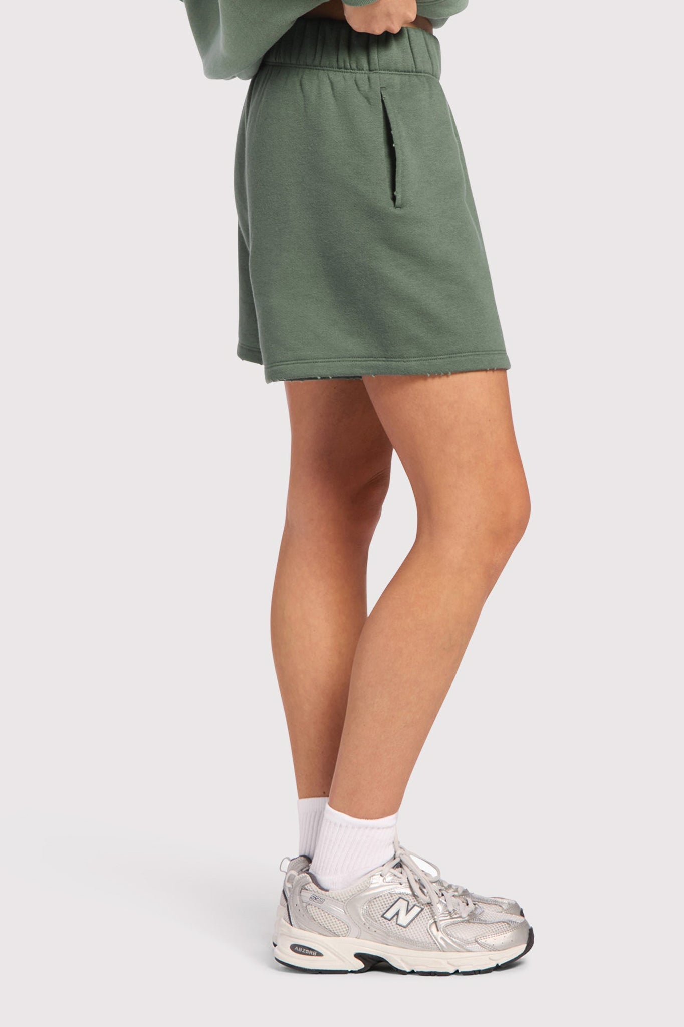 Vintage Fleece Short | Agave