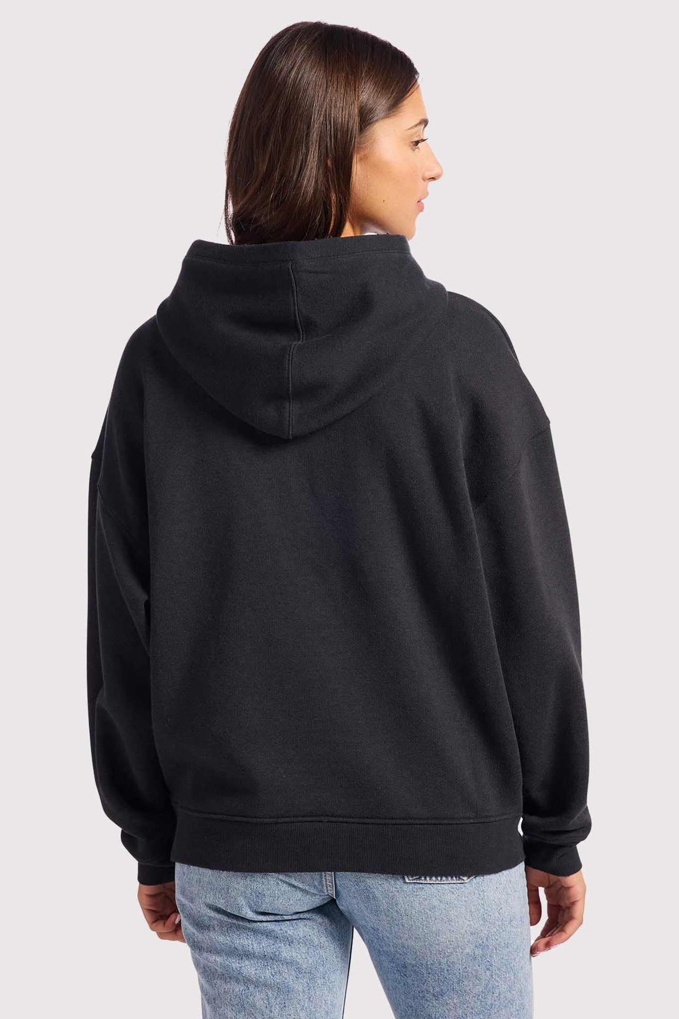 Vintage Fleece Hoodie | Black