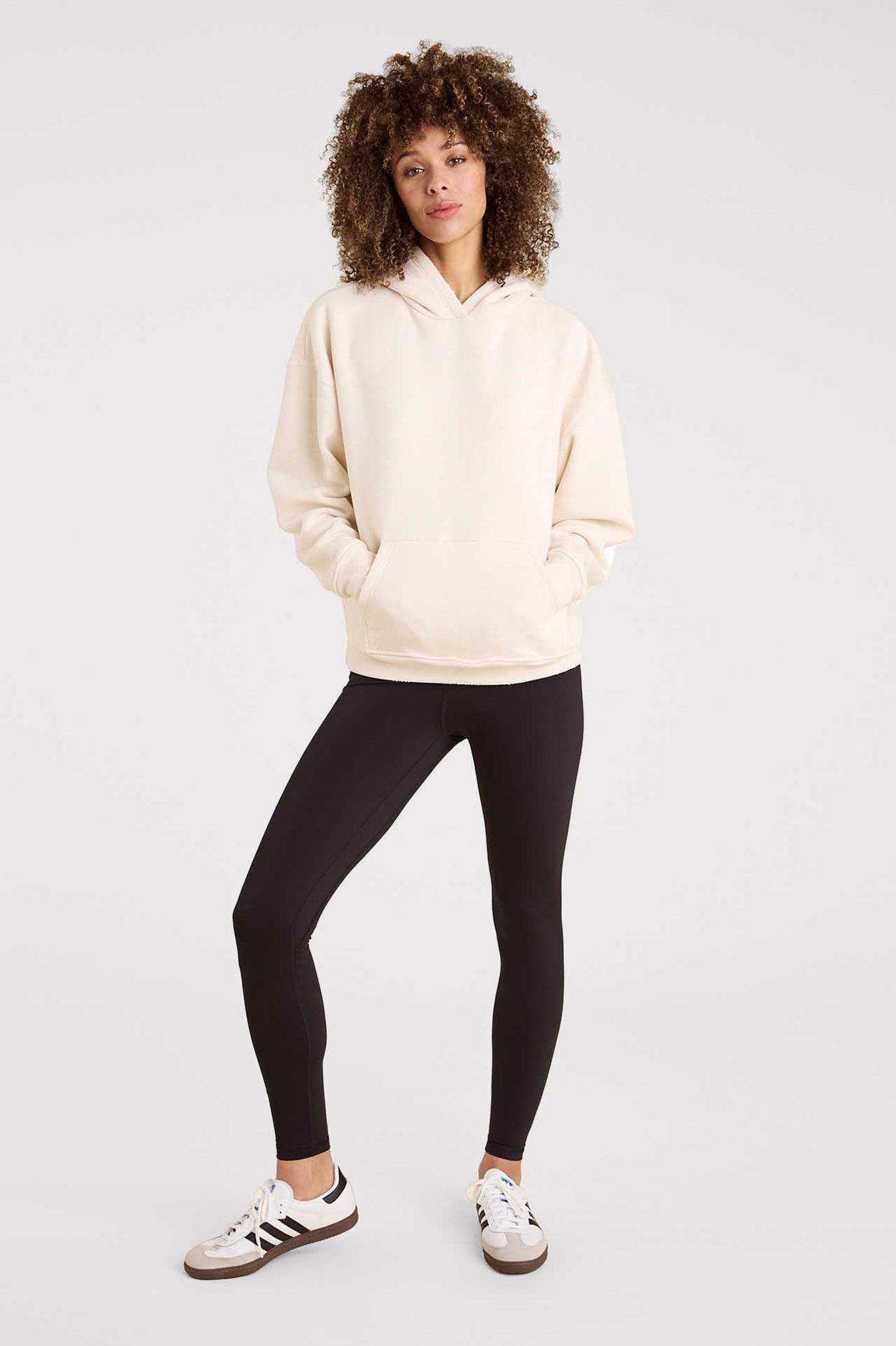 Vintage Fleece Hoodie | Heather Bone