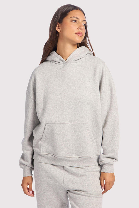 Vintage Fleece Hoodie | Heather Grey