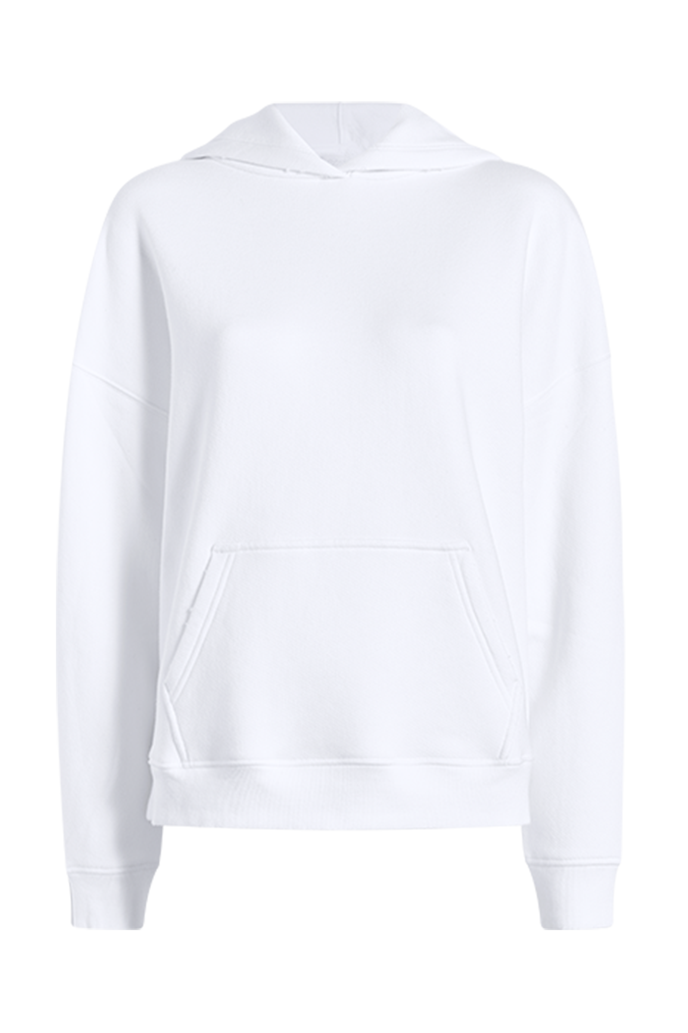 Vintage Fleece Hoodie | White