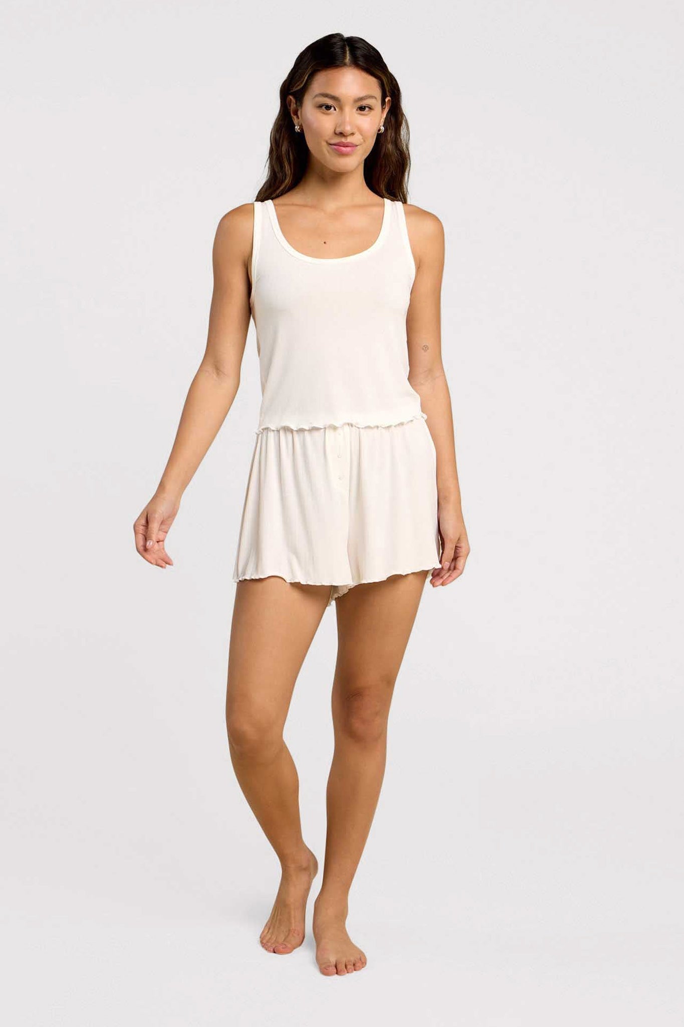 Mini Rib Tank | Pearl
