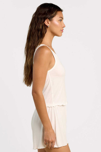 Mini Rib Tank | Pearl
