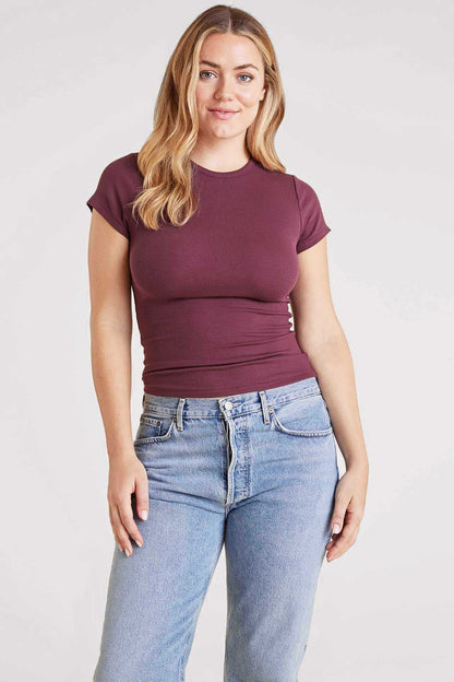 Slinky Rib Tee